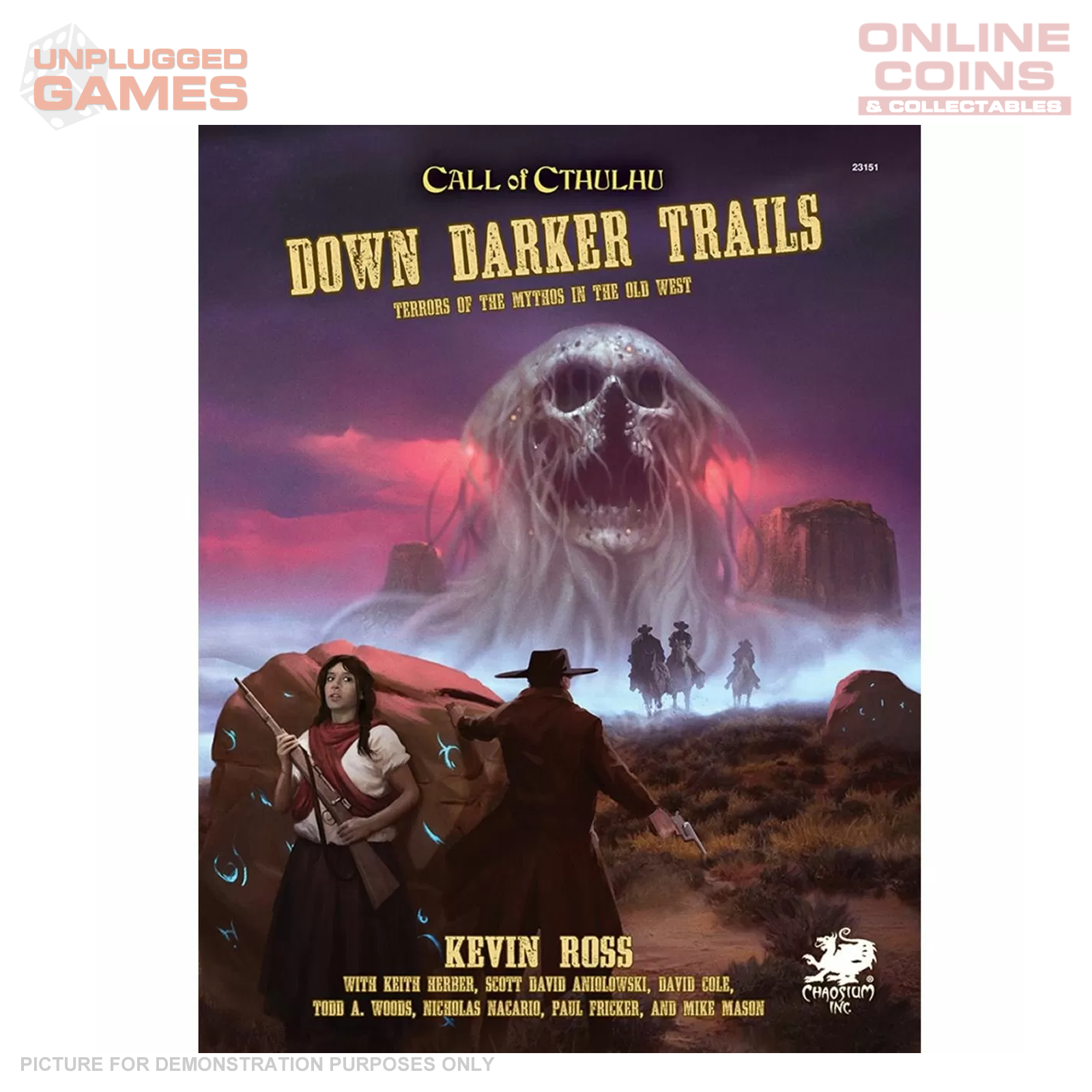 Call of Cthulhu RPG - Down Darker Trails